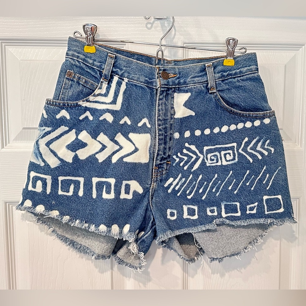 Vintage Gitano upcycled jean shorts